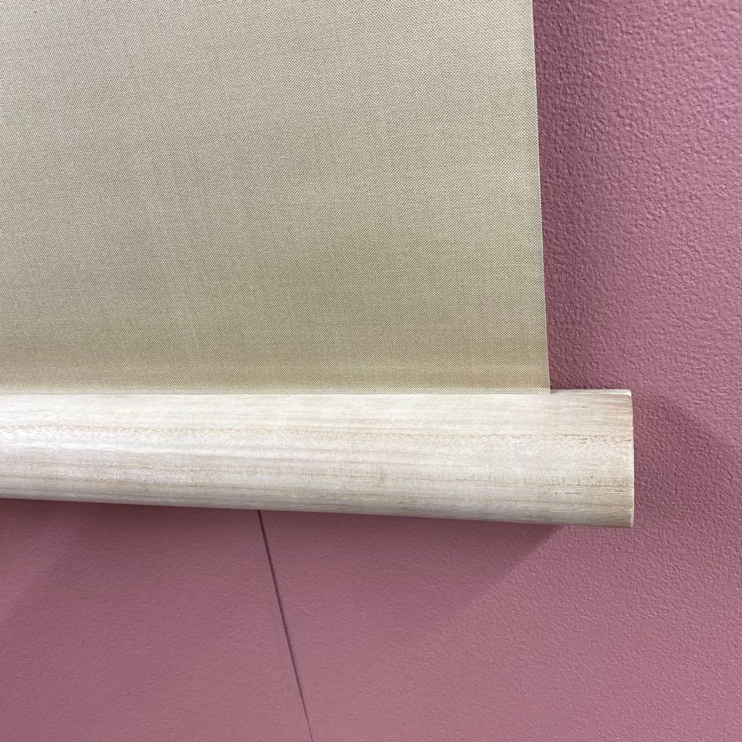 美品 掛軸 富田保和作「鶲くる」共箱 太巻き付 花鳥