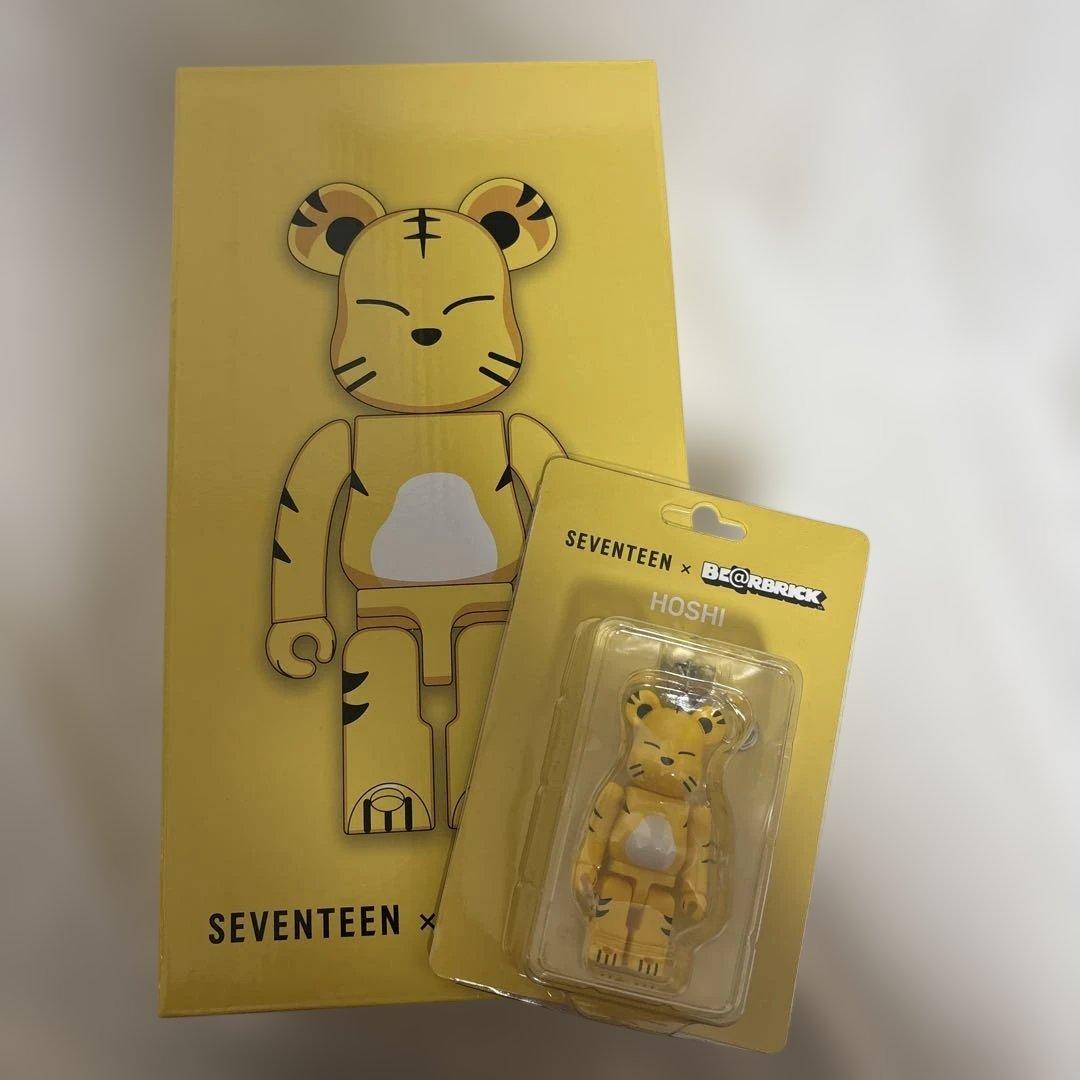 ホシ セブチ SEVENTEEN ベアブリック 400% 100%