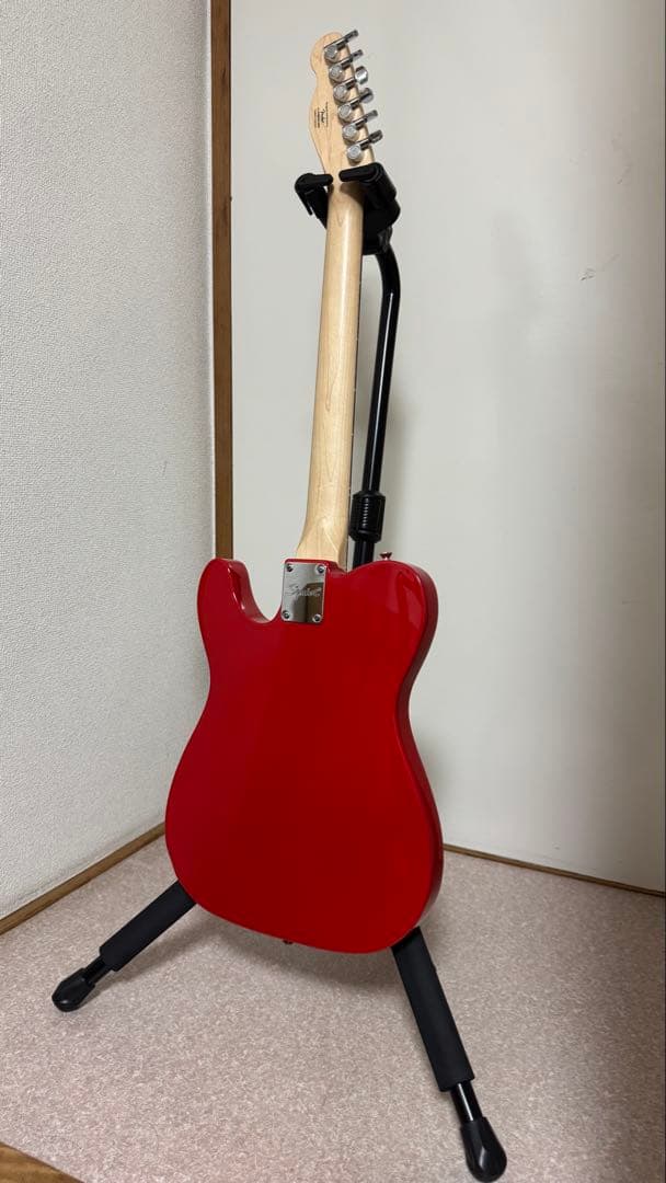 エレキギター レッド ソリッドボディ 本体のみ