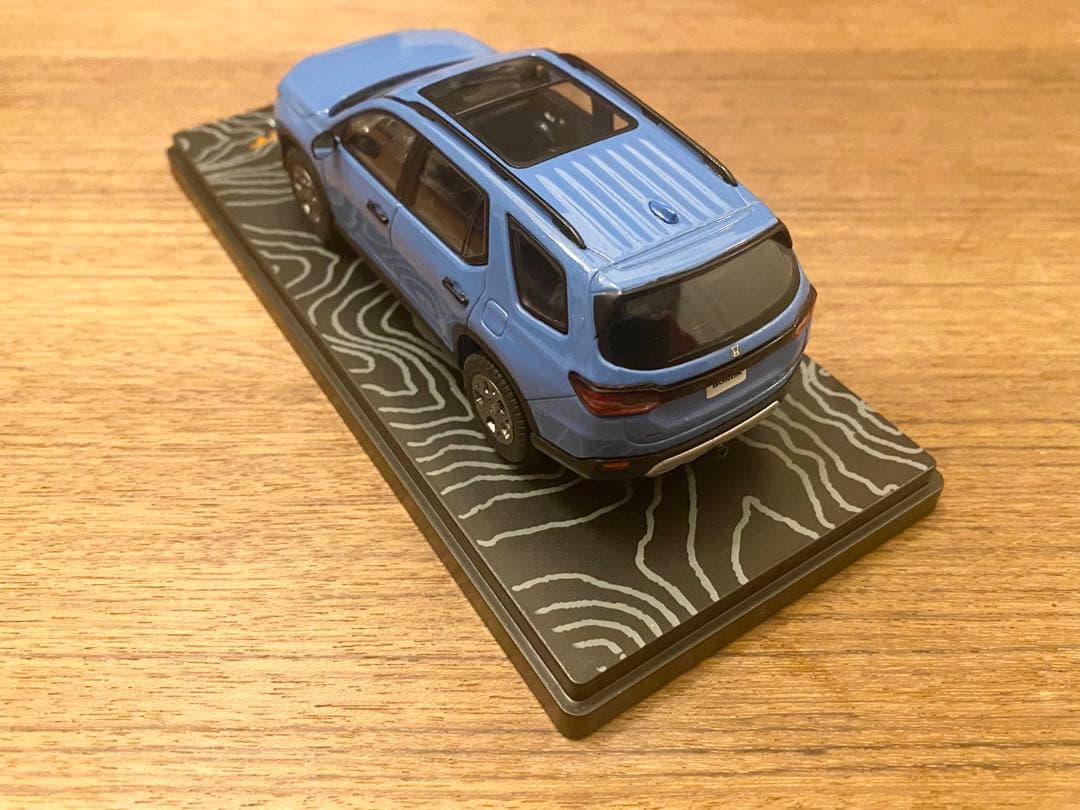 新品 希少！1/43 ホンダ純正 TSM 新型 ホンダ パイロット ブルー