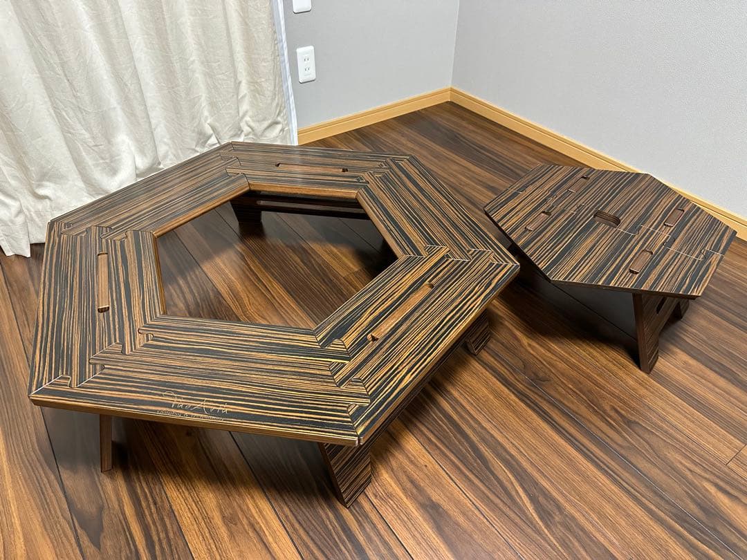 TheArth 黒しま次郎　黒しま美 セット売り ヘキサテーブル TheArth ざぁーす しま次郎 しま美 限定フルセット ヘキサテーブル