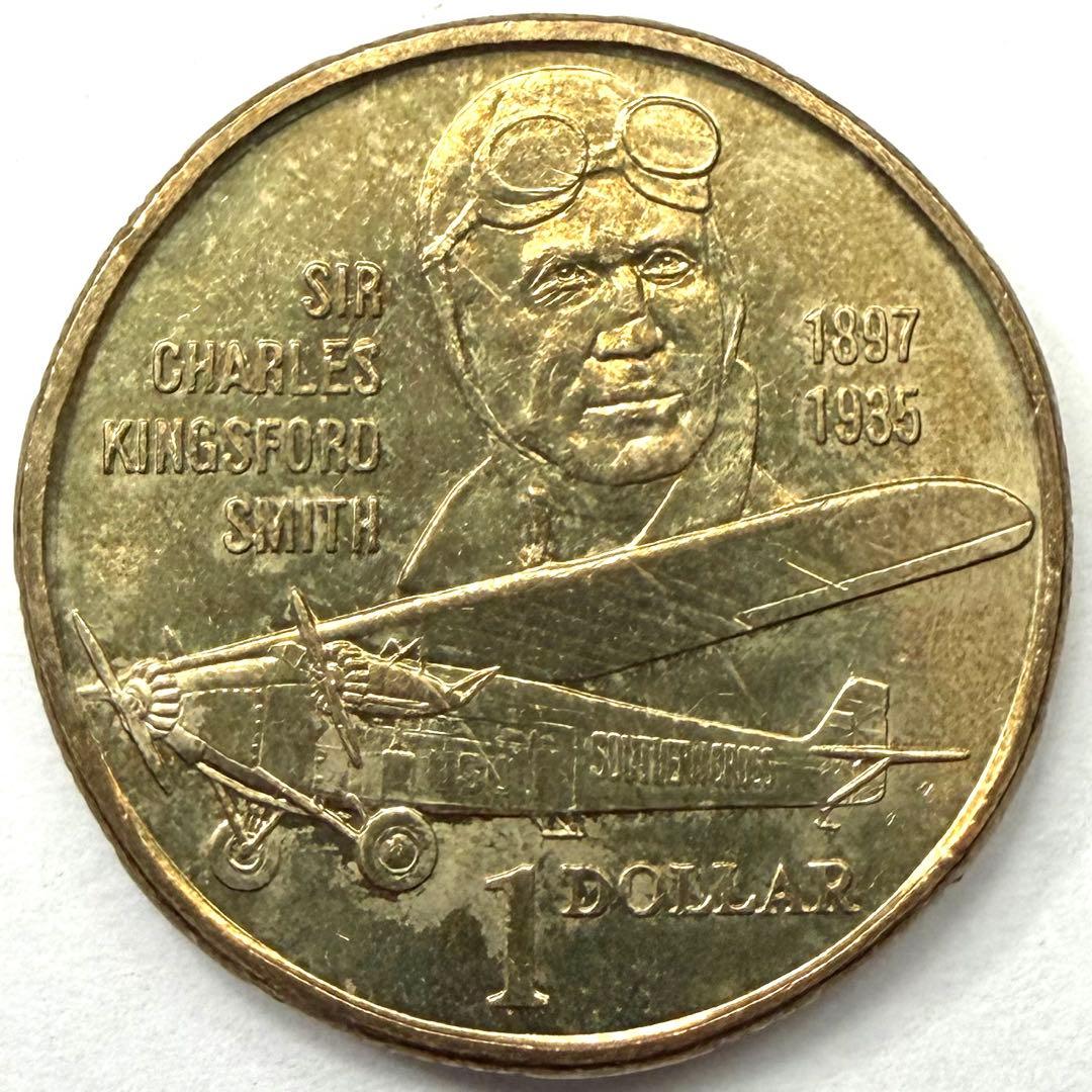 海外コイン オーストラリア 1ドル 記念硬貨 1997年 エリザベス2世