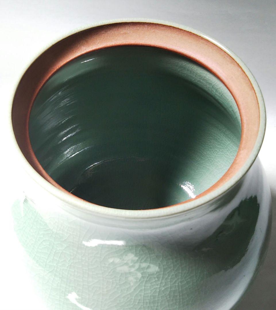 茶道具 皆具 高麗青磁雲鶴文 人間国宝 柳海剛 大徳寺 養徳院 東嶽箱