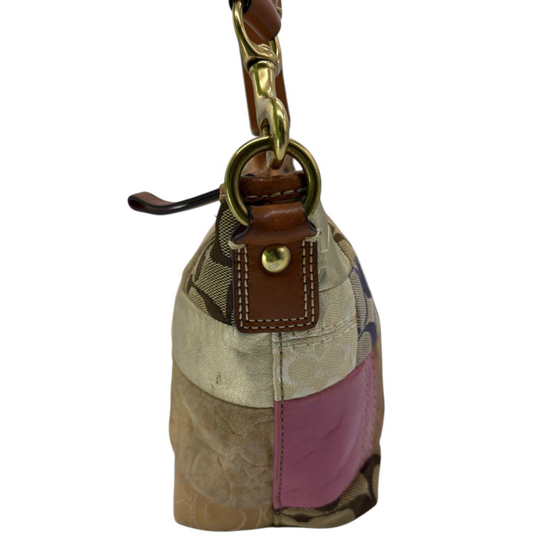 バッグ Coach Patchwork Signature shoulderbag870