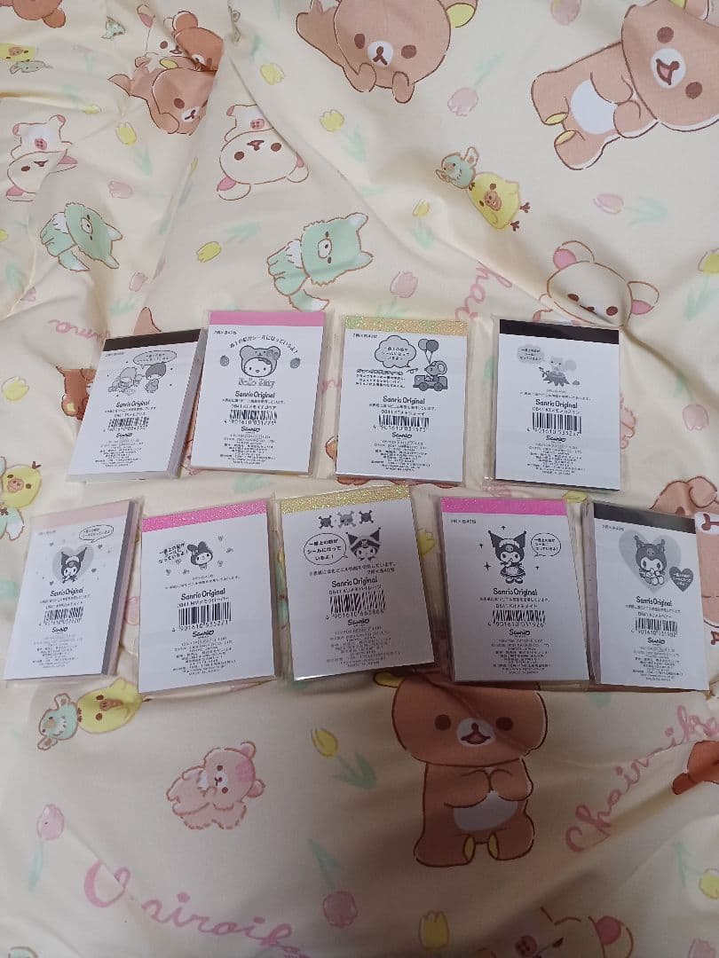 サンリオ ミニメモ帳 9冊セット ハローキティ等 平成レトロ レトロ