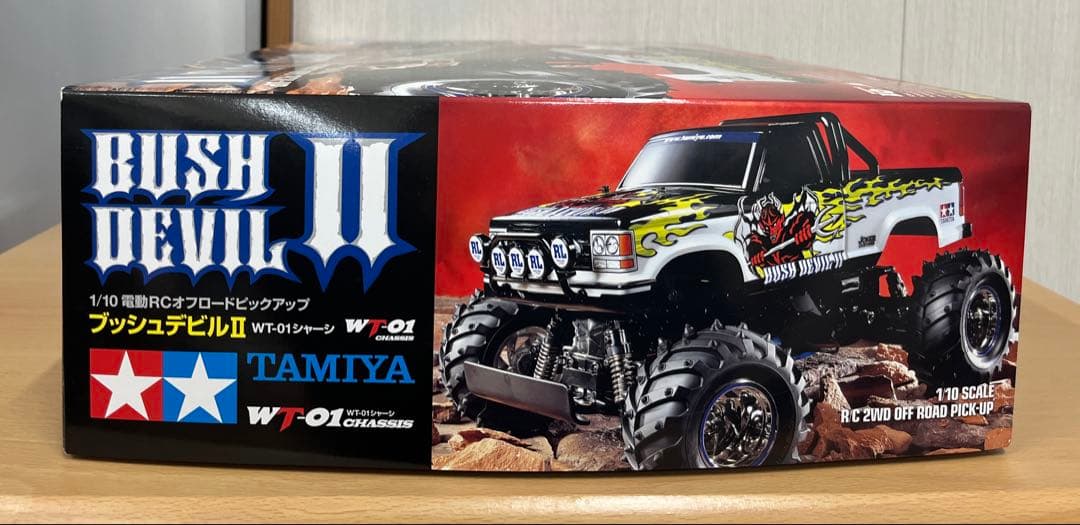 タミヤ 1/10RCオフロードピックアップ ブッシュデビル2 タミヤ 1/10 RC