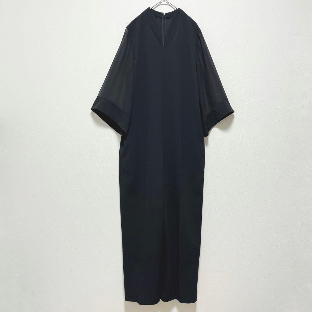 【resilレジル】シアースリーブジャンプスーツ/試着のみ美品/パンツドレス