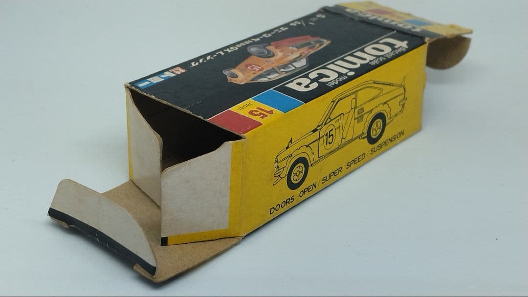 トミカ15 日産 サニークーペ 1200GX レーシング 小田急特注 白シート