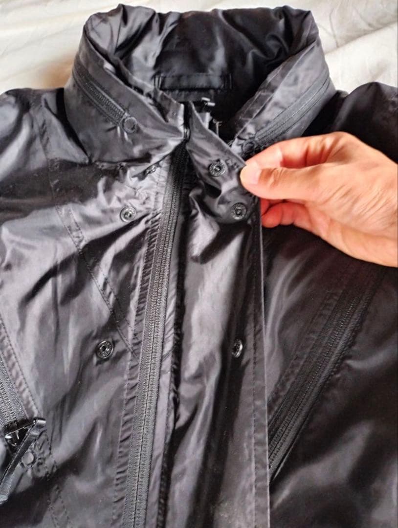 ISSEY MIYAKE アーカイブ ナイロン パラシュート ロング コート