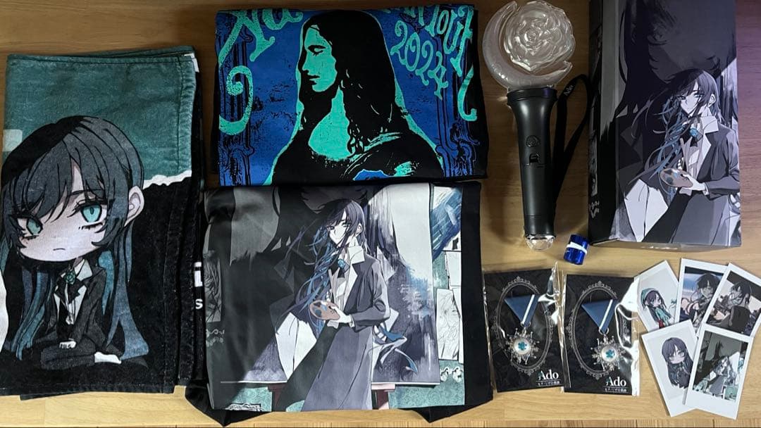 モナリザの横顔　グッズセット　まとめ売り お知らせ②＞ Ado JAPAN TOUR 2024 『モナ・リザの横顔』オフィシャル