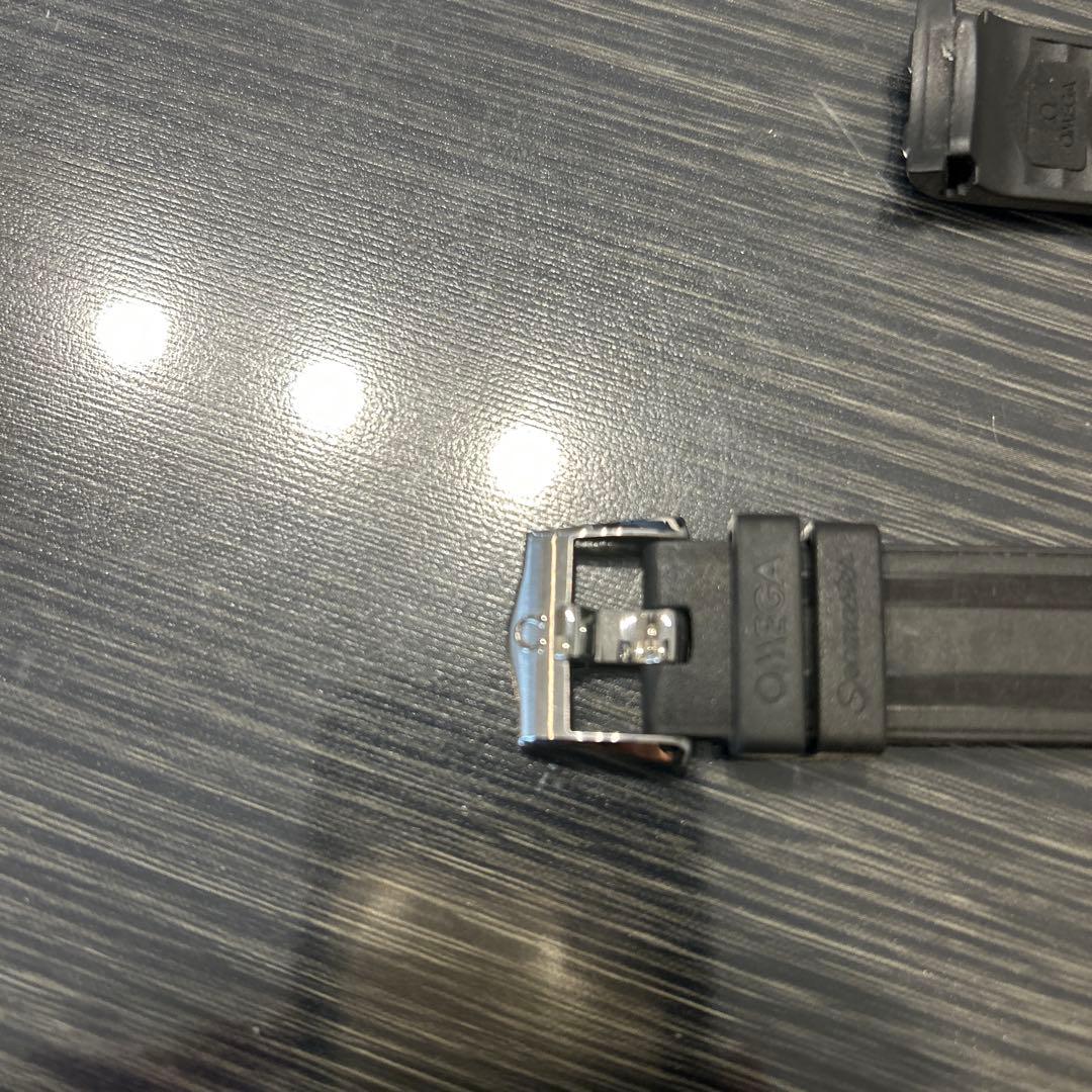 OMEGA ブラックラバーベルトダイバー300