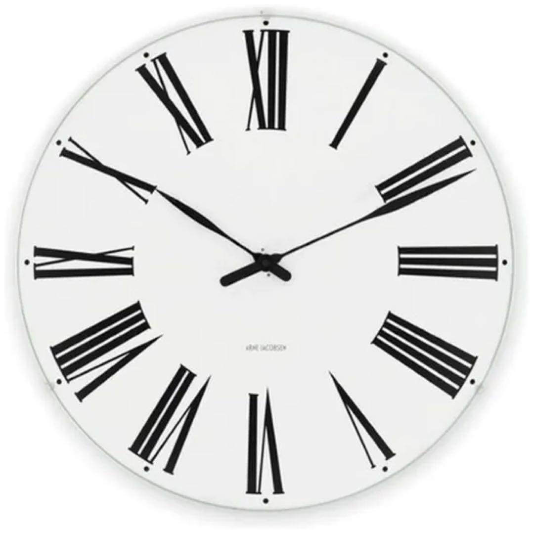 【新品未使用】アルネ ヤコブセンRoman Wall Clock 29cm