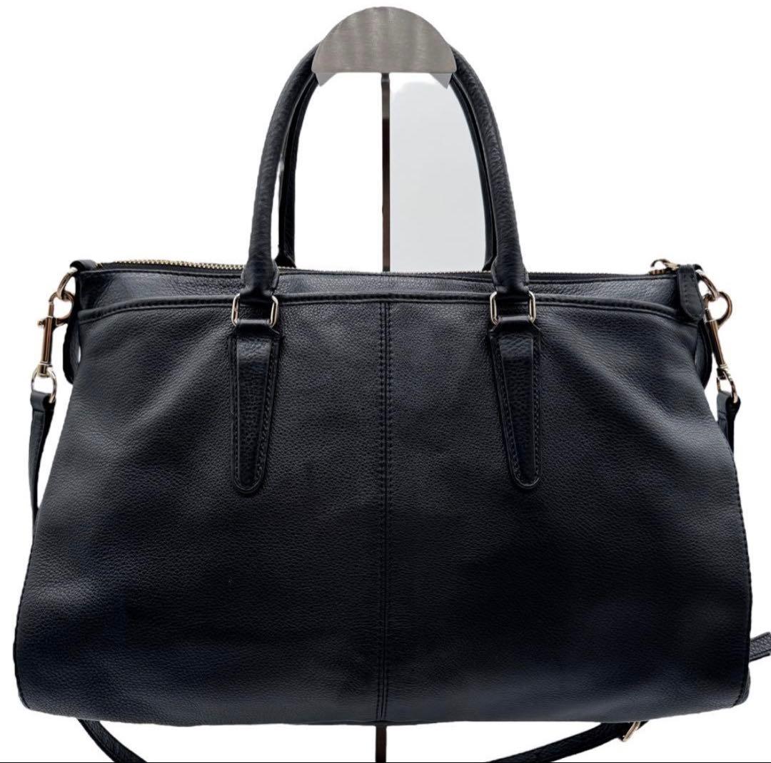 【12時間限定セール】美品 コーチ 2way ショルダーバッグ ブラック