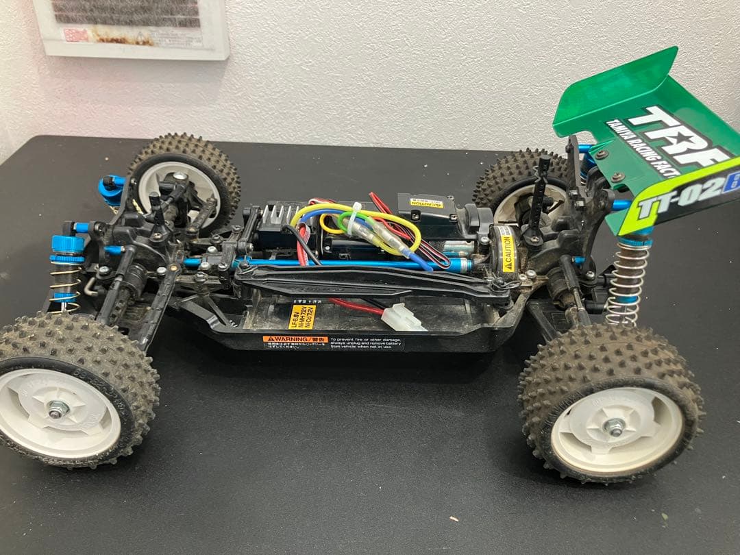 タミヤプラズマエッジ2 TT02B（オプション多数）ファインスペック送信機セット