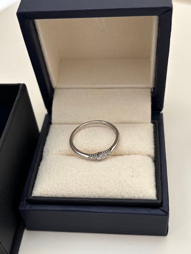 miico 再出品 ヴァンドーム青山プラチナリング 9号 美品