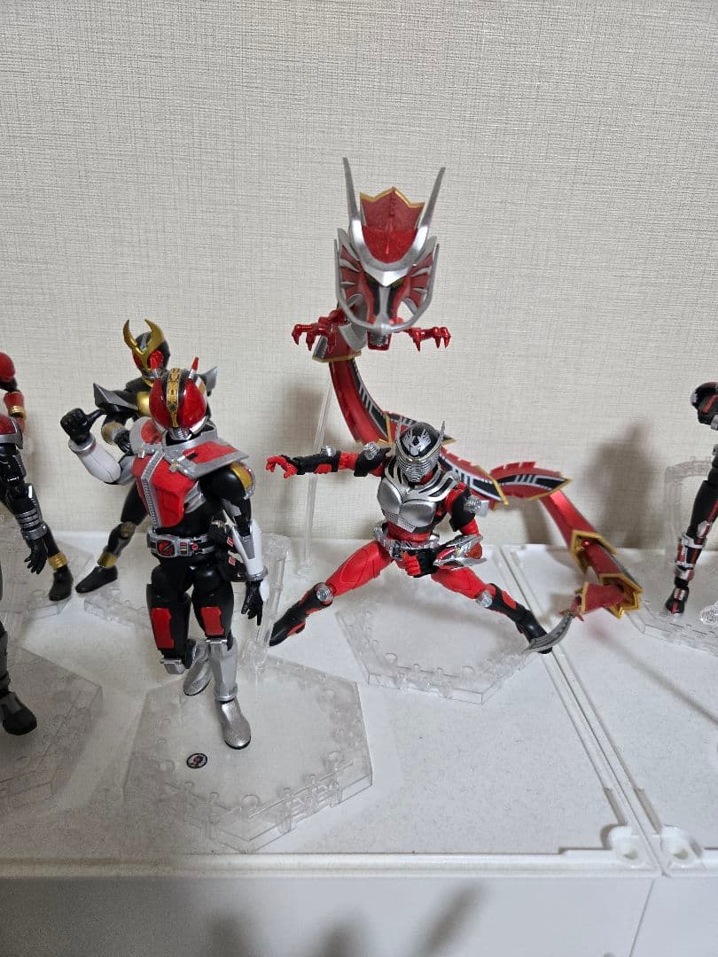 d*9様 組立済み 仮面ライダー プラモデル 平成ライダー20体