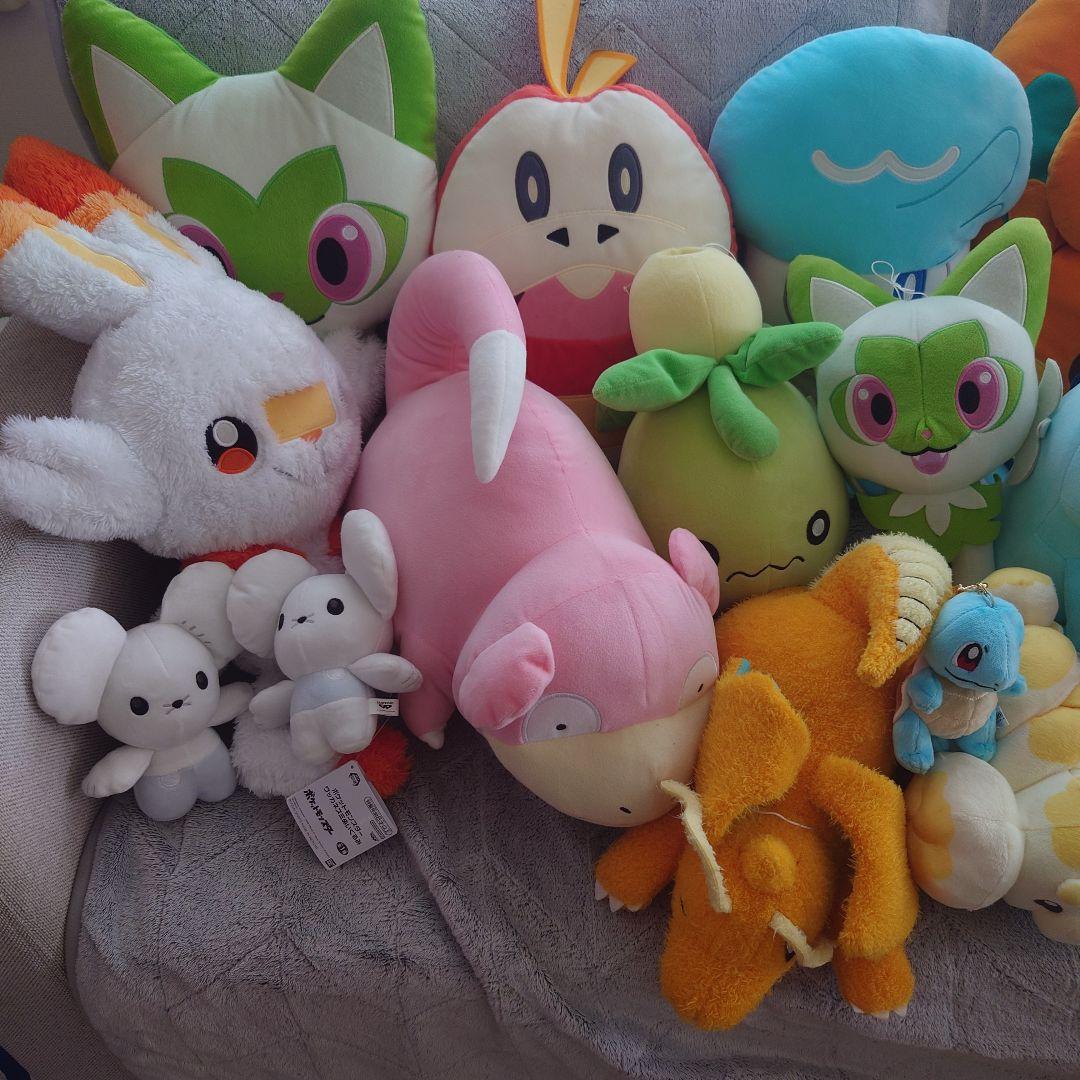 ポケモン ぬいぐるみ&クッション 25体セット