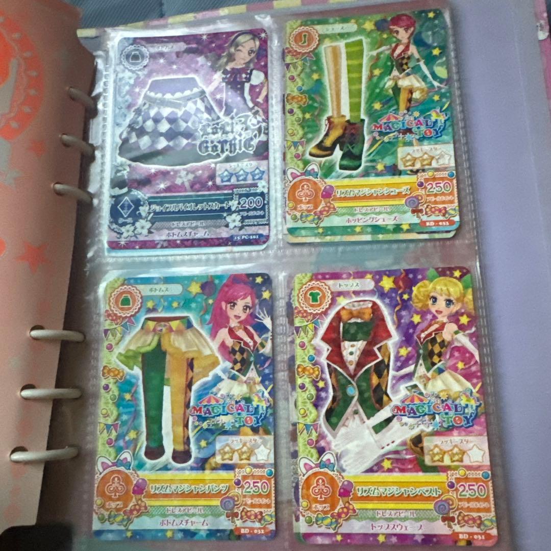 アイカツ 公式バインダー 初期 カード92枚付き - メルカリ
