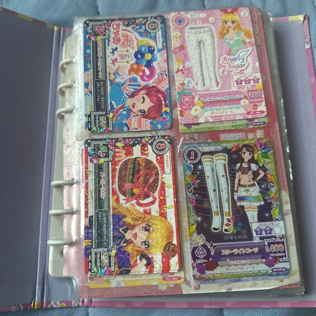 アイカツ 公式バインダー 初期 カード92枚付き - メルカリ