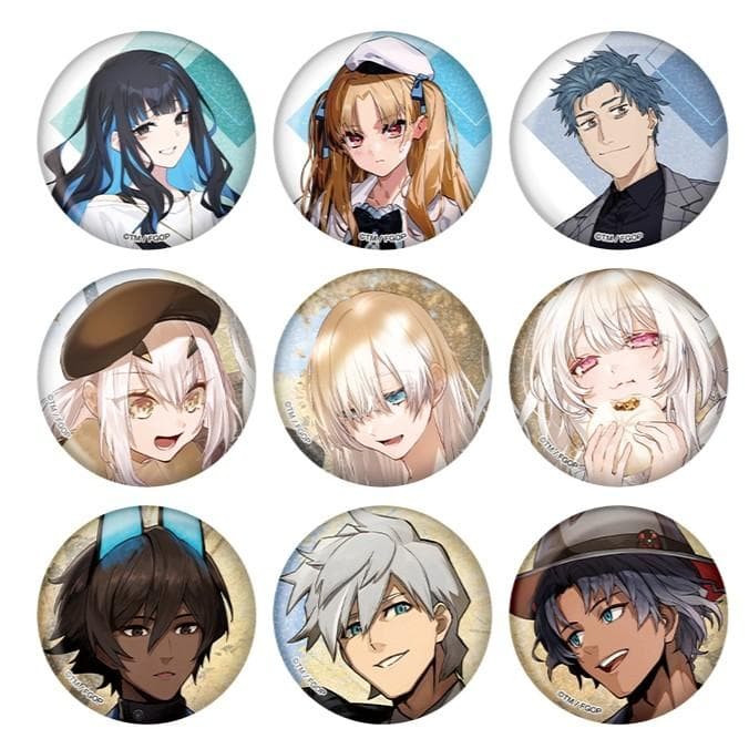 ローソン FGO グリッター缶バッジ 全9種コンプ