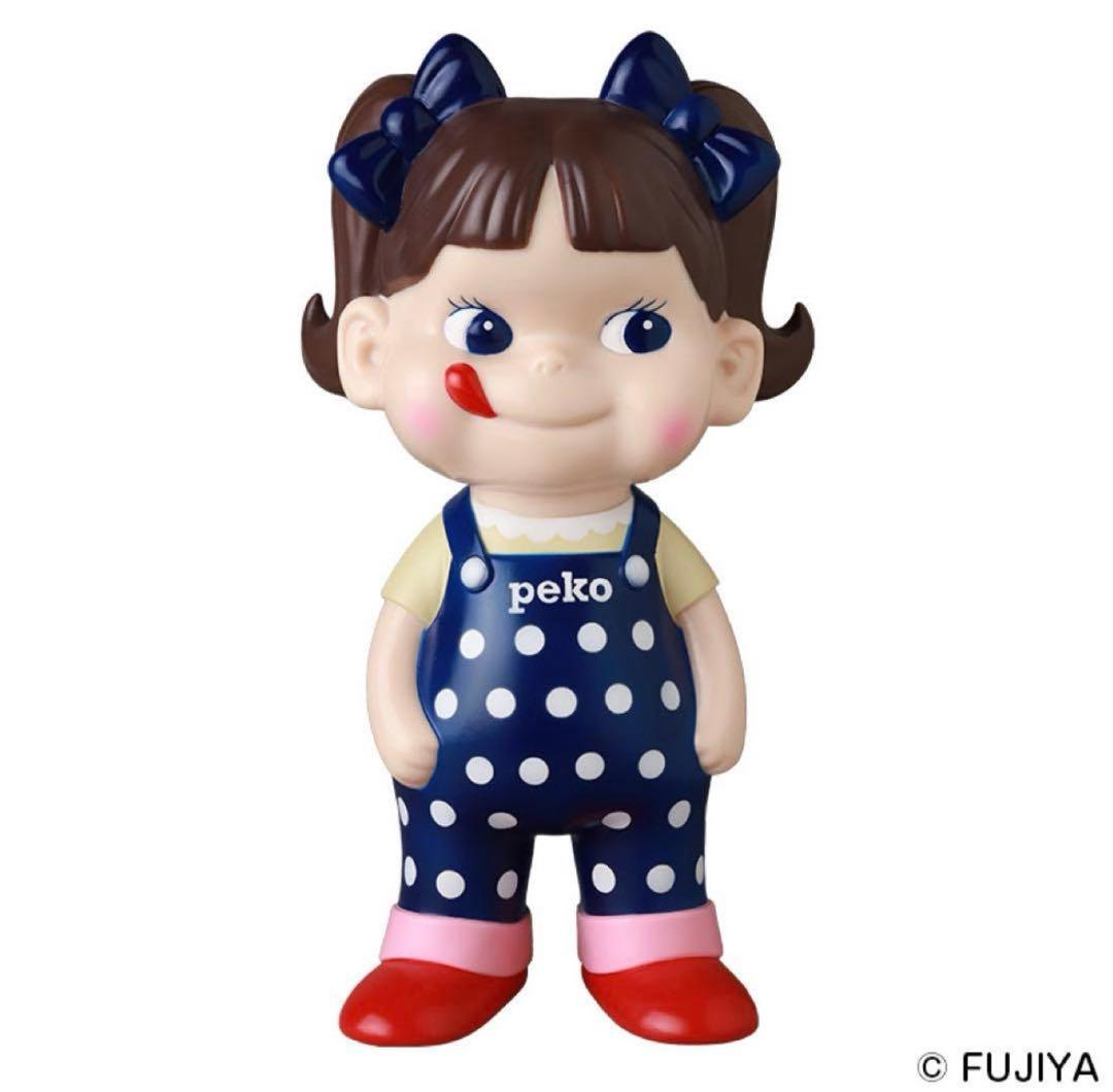 不二家 ソフビコレクション ペコちゃん（白×蛍光ピンク）