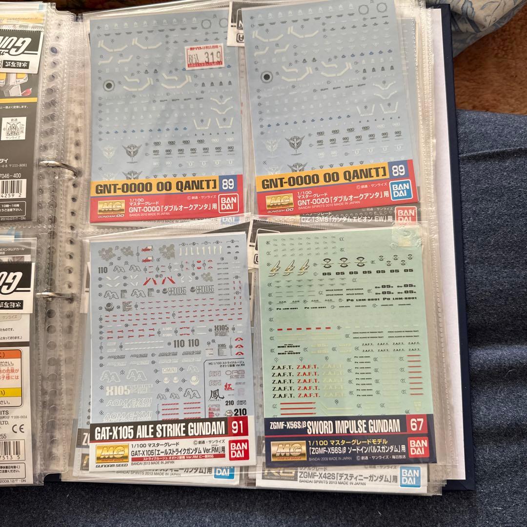 ガンプラ引退品、工具、塗料関連、水転写式デカールまとめ売り
