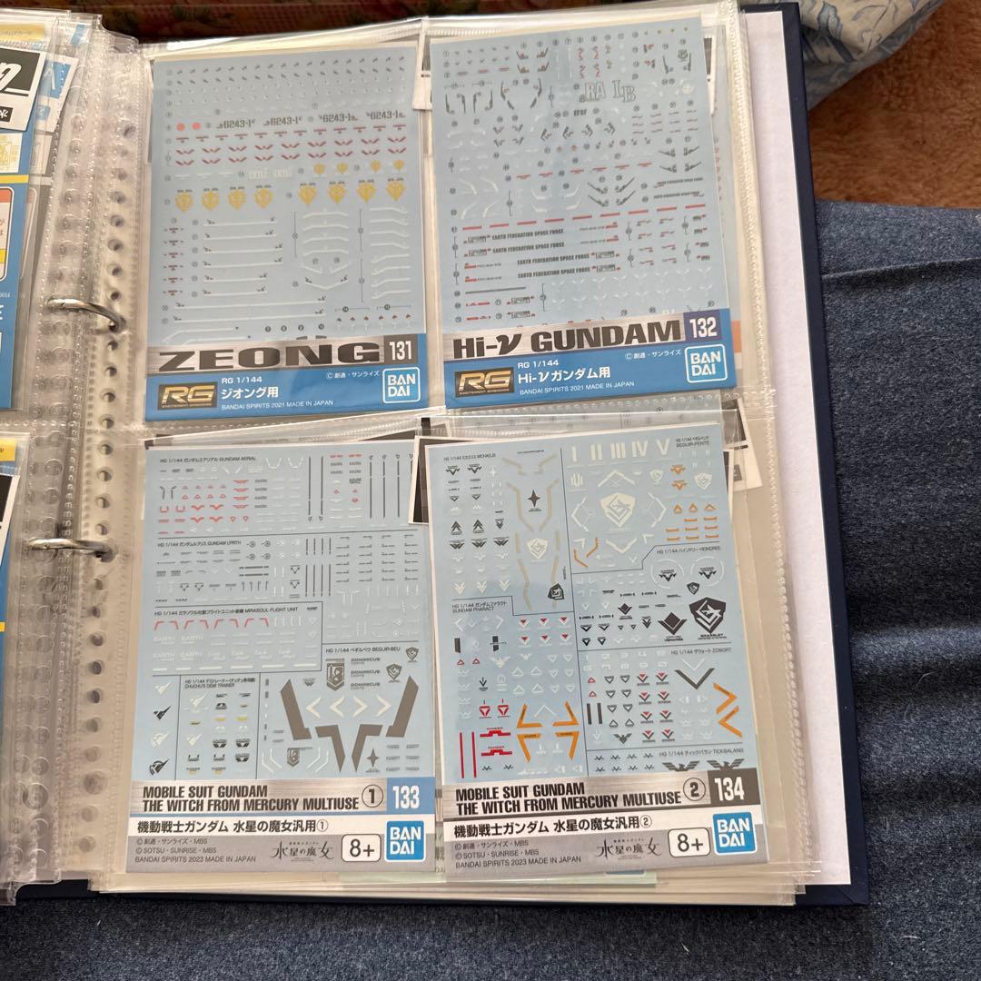 ガンプラ引退品、工具、塗料関連、水転写式デカールまとめ売り