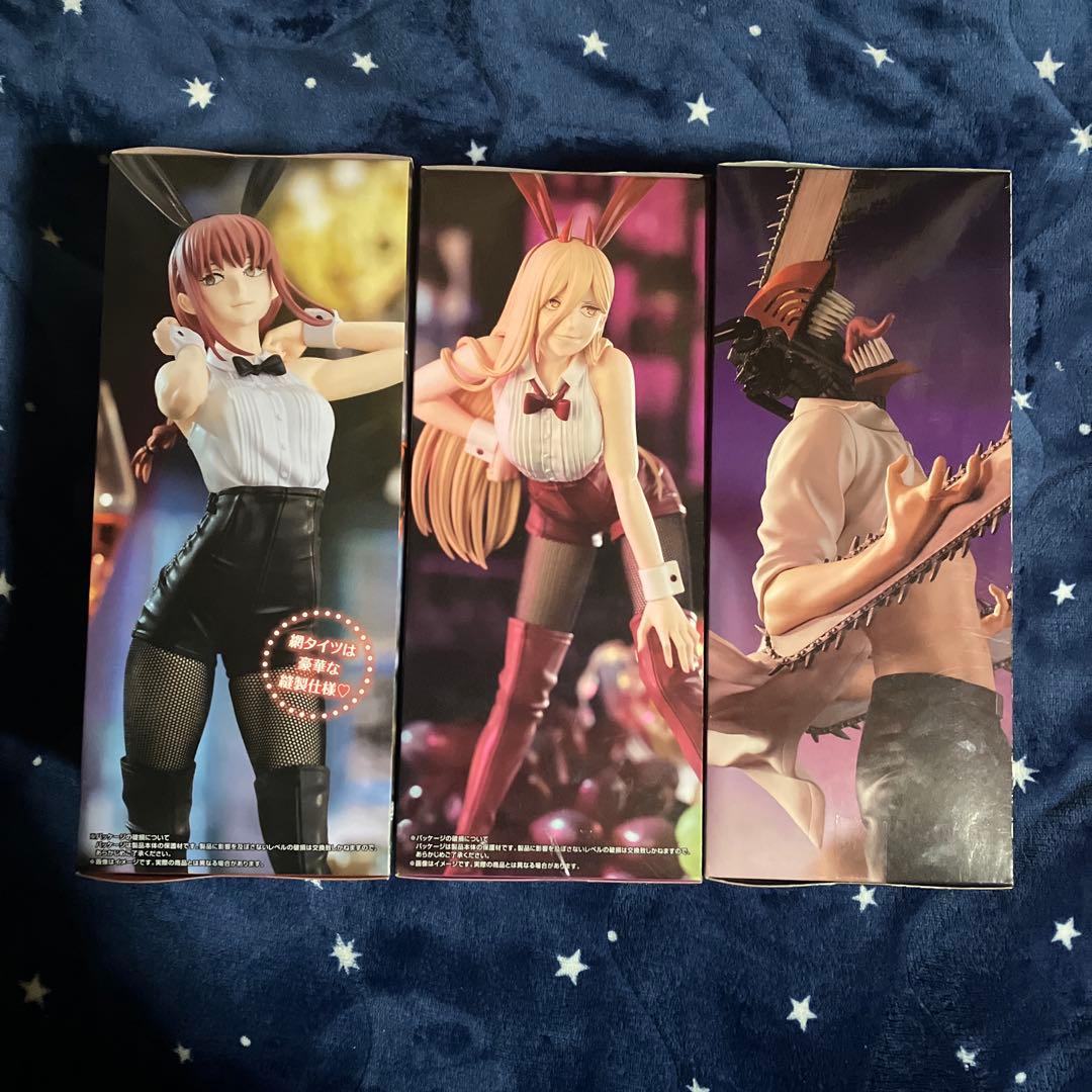 匿名配送】チェンソーマン マキマ パワー デンジフィギュアセット