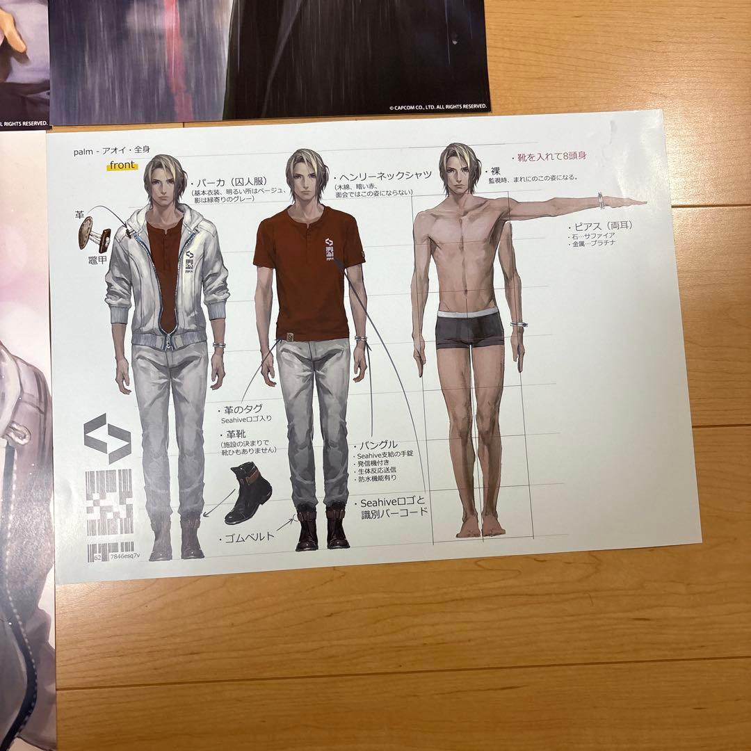 囚われのパルマ A3ポスター アオイ 6枚セット