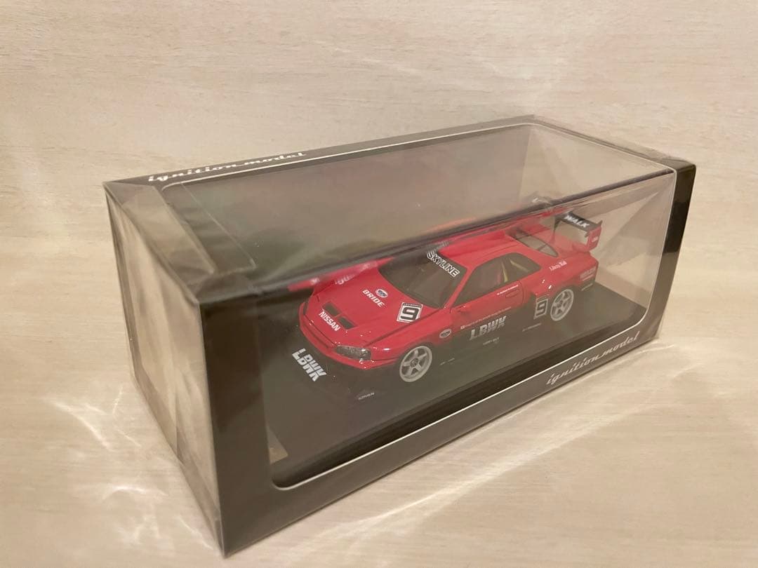1/43 ig イグニッションモデル スカイライン ER34 スーパーシルエット