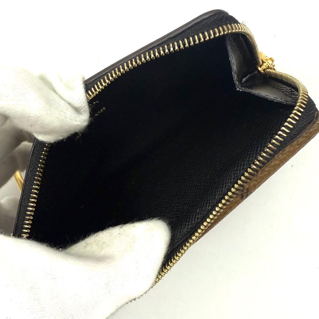 【新品近い】ルイヴィトン モノグラム リバース ポルトカルト ヴェルソ