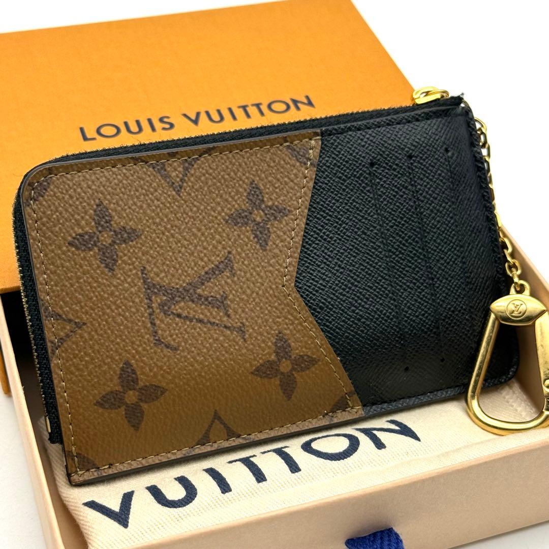 【新品近い】ルイヴィトン モノグラム リバース ポルトカルト ヴェルソ