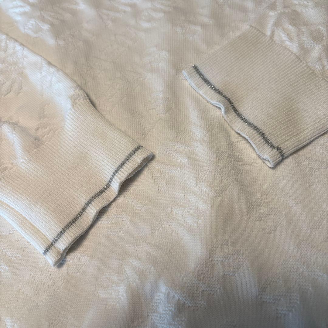 セントアンドリュース　白ニット春秋用　美品‼️