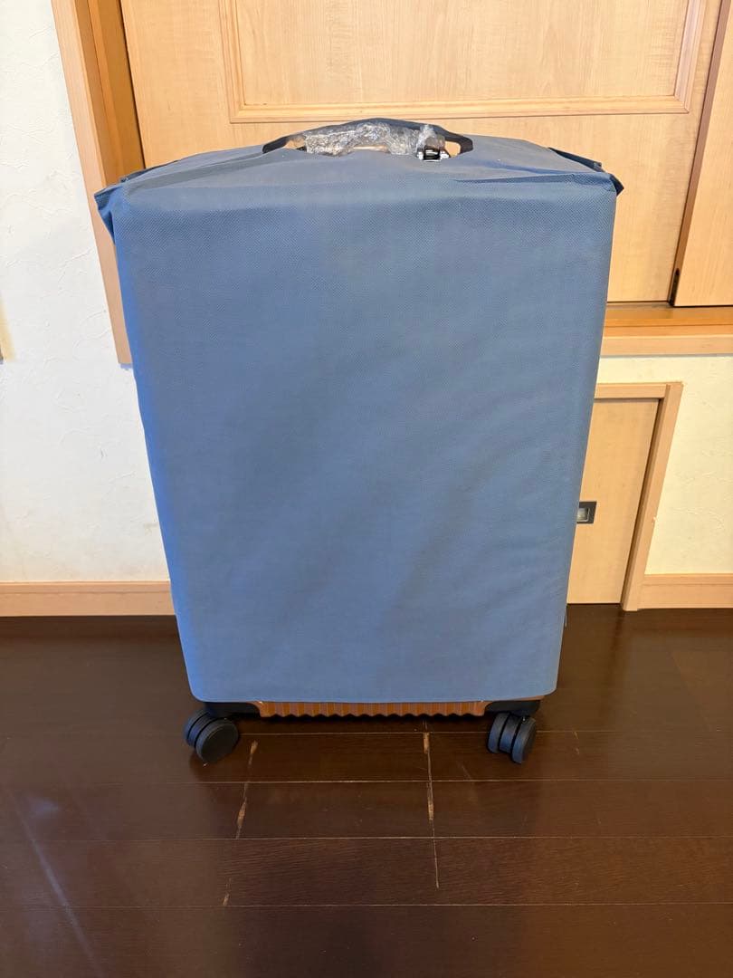 新品未使用】C.jutro スーツケース フレームタイプ Mサイズ キャメル色