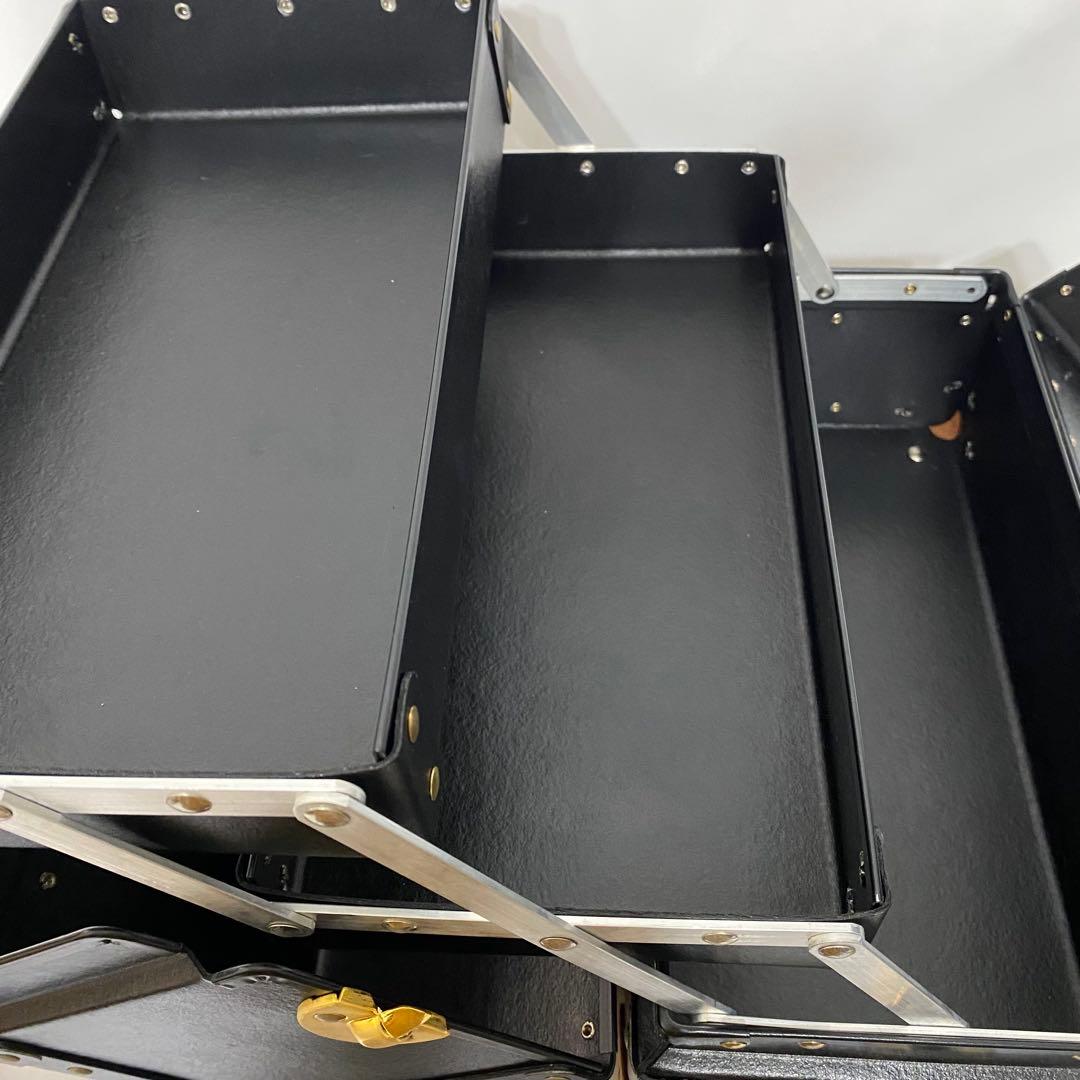 安達紙器工業 タイムボイジャー コレクションバッグ Ｍ ブラック