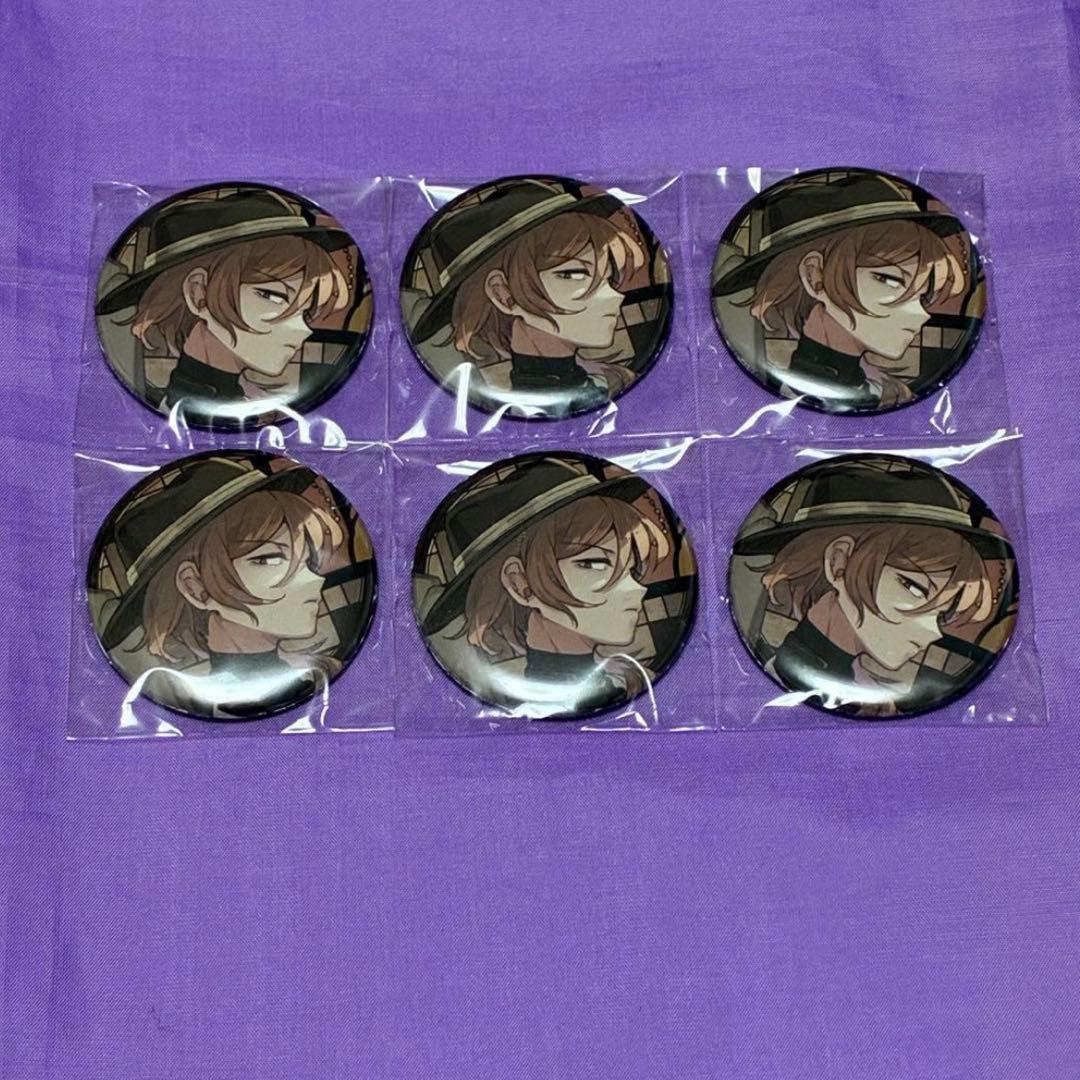 文豪ストレイドッグス ゲーマーズ 冬の本まつり 缶バッジ 中原中也 6個