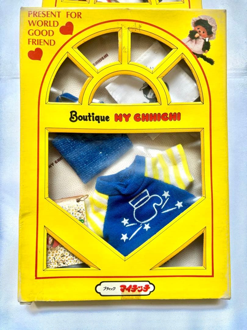 希少☆未使用品 セキグチ ブティック マイ モンチッチ Tシャツ BOY GAL