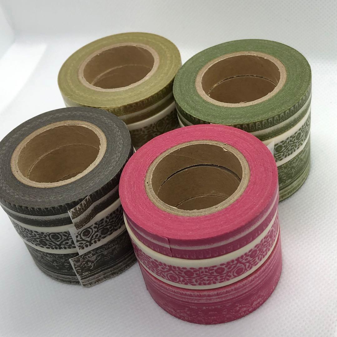 marks 装飾的な模様のマスキングテープ　18点