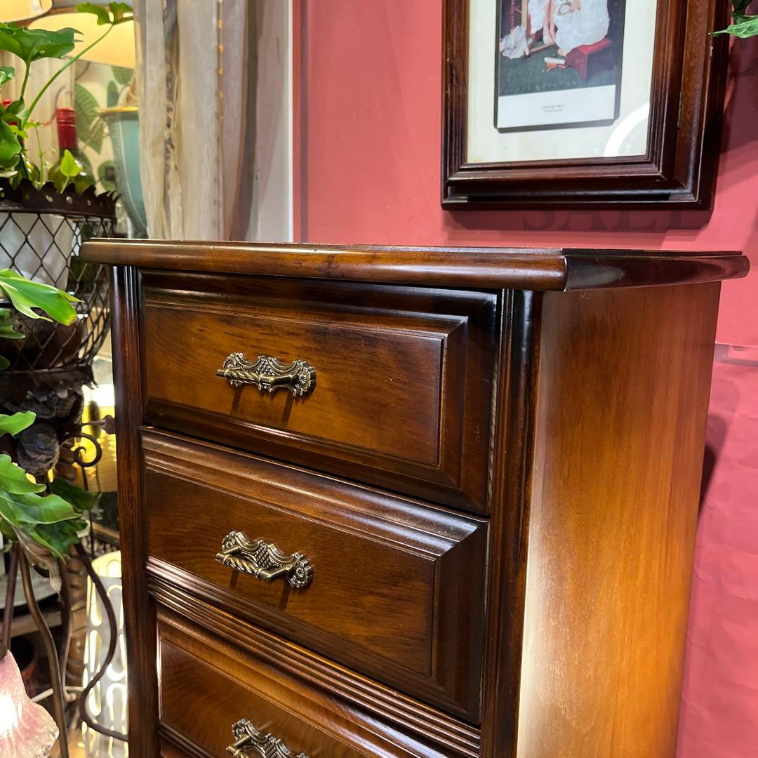 Sale アンティーク 5DR コンパクト チェスト キャビネット