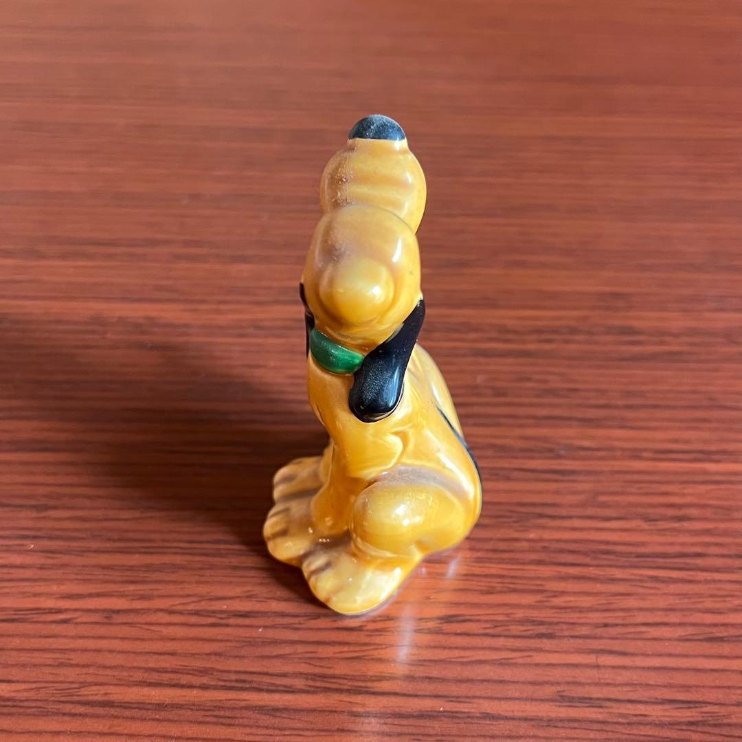 ヴィンテージ ディズニー プルート 陶器 置物 東京ディズニーランド 日本製