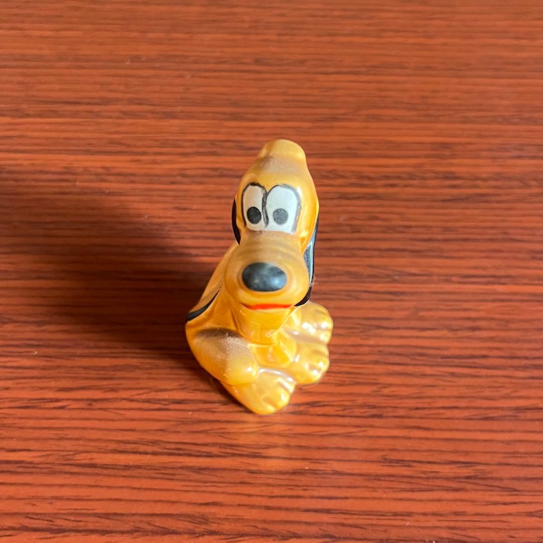 ヴィンテージ ディズニー プルート 陶器 置物 東京ディズニーランド 日本製