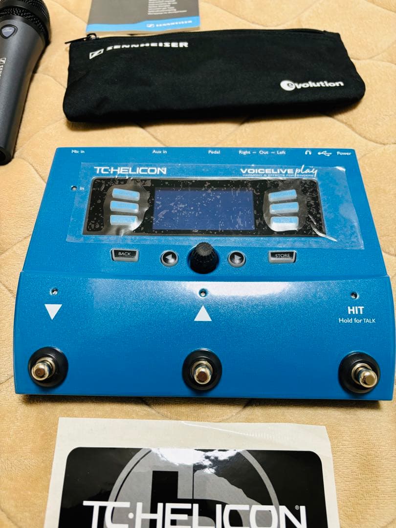 百合　TC-Helicon VoiceLive Play ボイスエフェクト