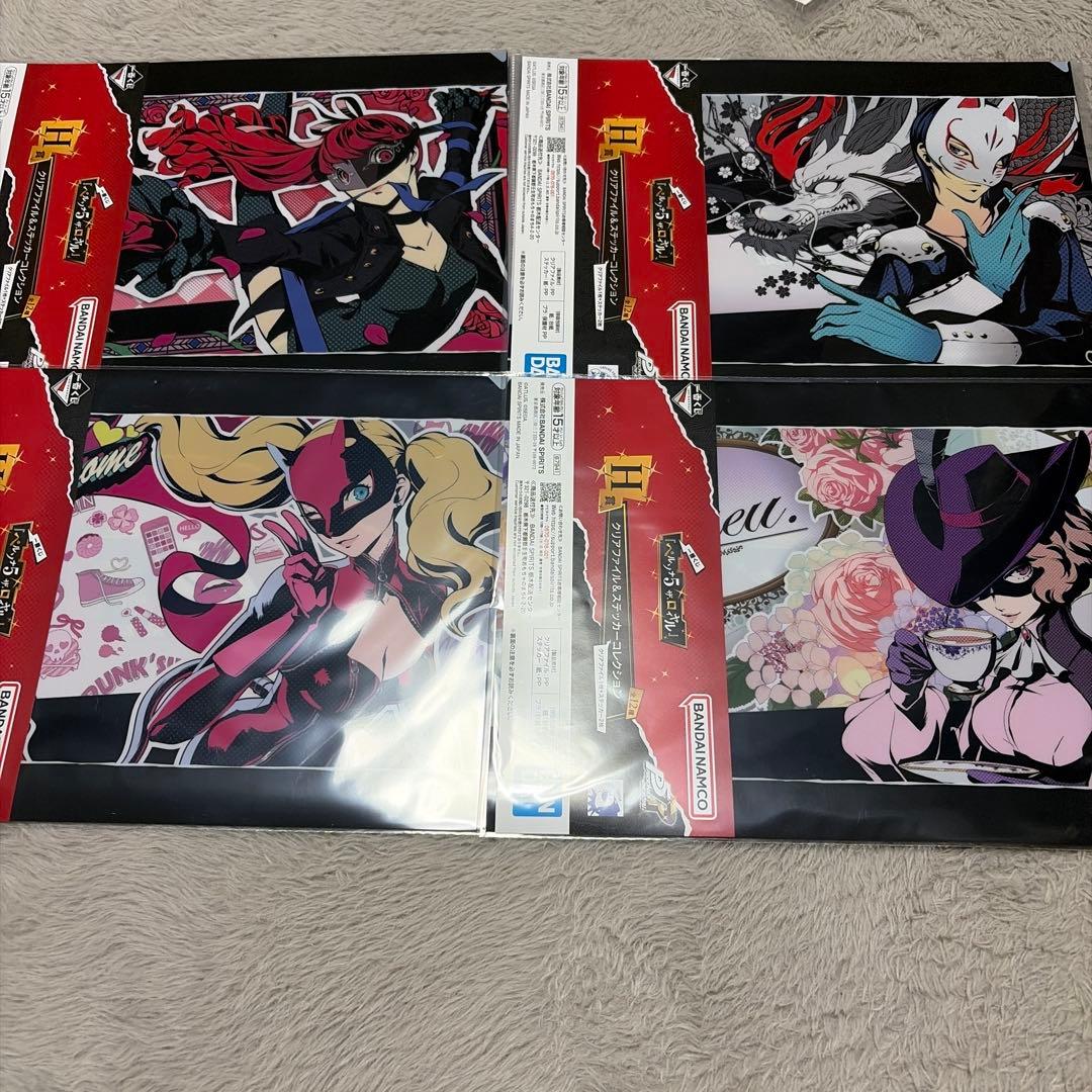 ペルソナ5 H賞 クリアファイル まとめ - メルカリ