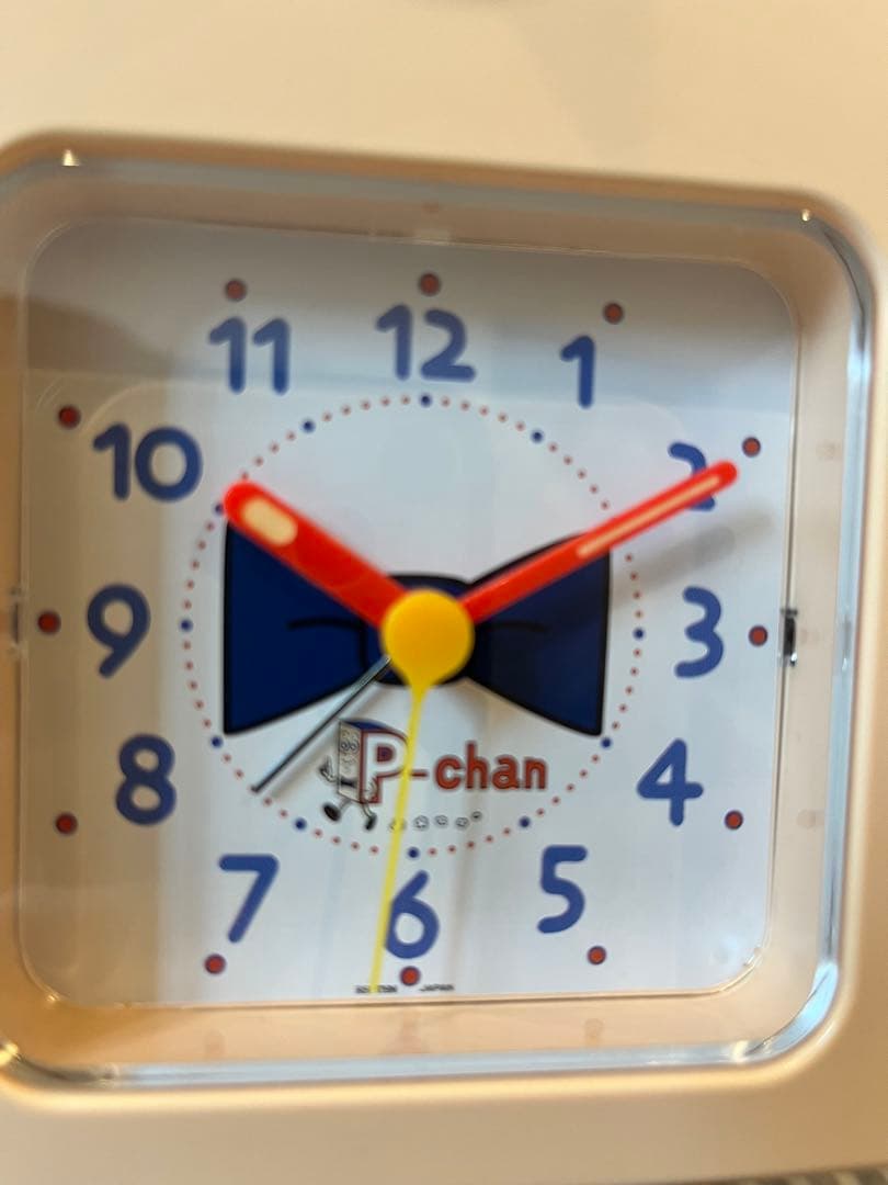 アラーム ポンキッキーズ Pちゃん 置時計 / レア 目覚まし時計