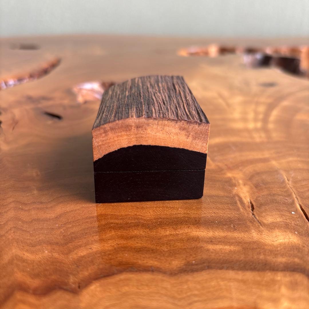 島丈木 香合 西垣遊山作 茶道具 共箱