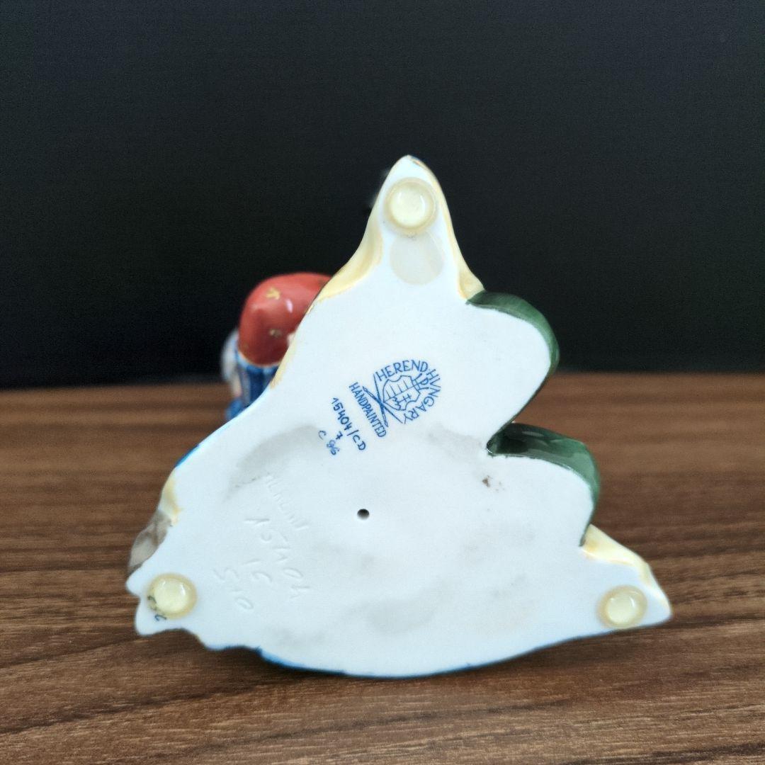 希少）ヘレンド「お酒を楽しむ」注ぐ人 ペルシアンフィギュリン