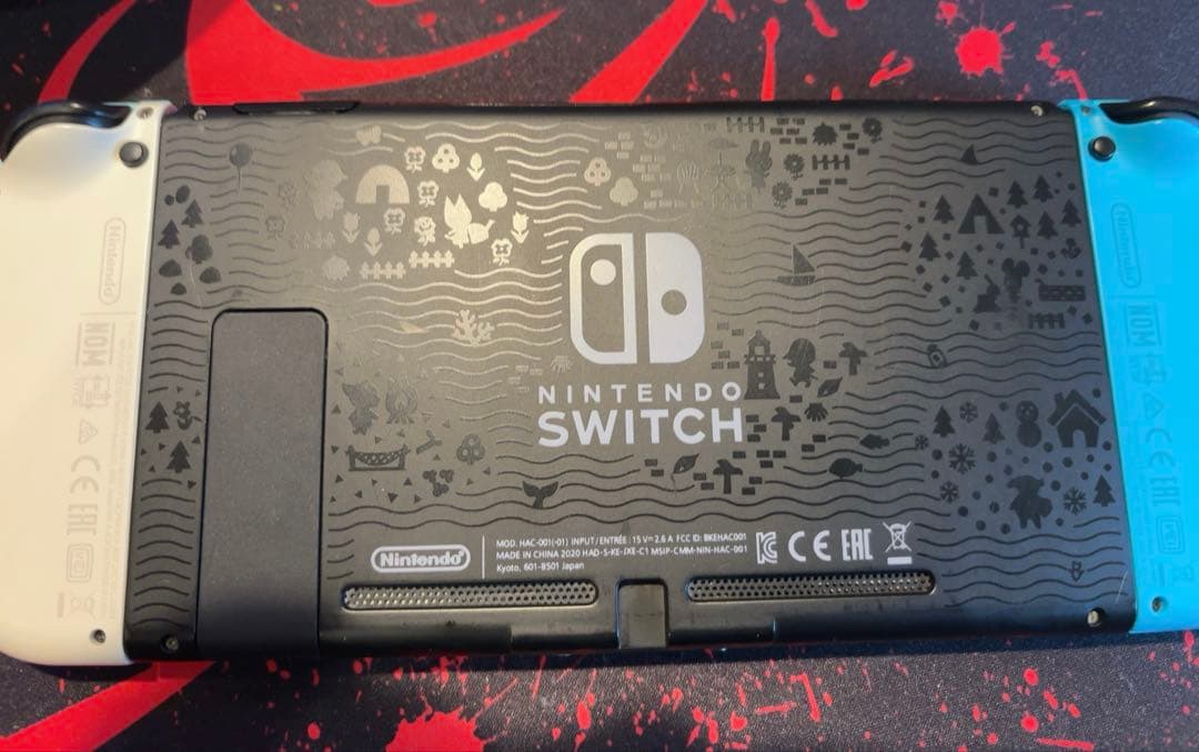 Nintendo Switch 本体　HDMIケーブル以外付属品あり　一部破損