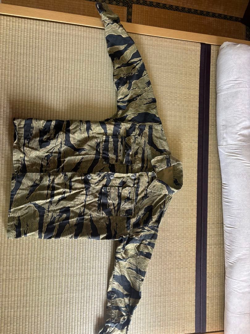 大阪MASH製 ゴールドタイガーストライプ迷彩服 中古 A-L - メルカリ
