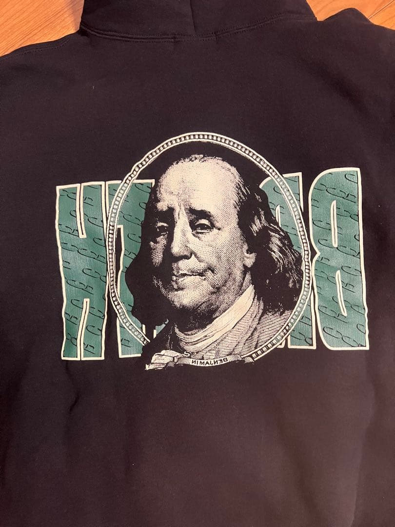 BREATH フード付きパーカー ブラック