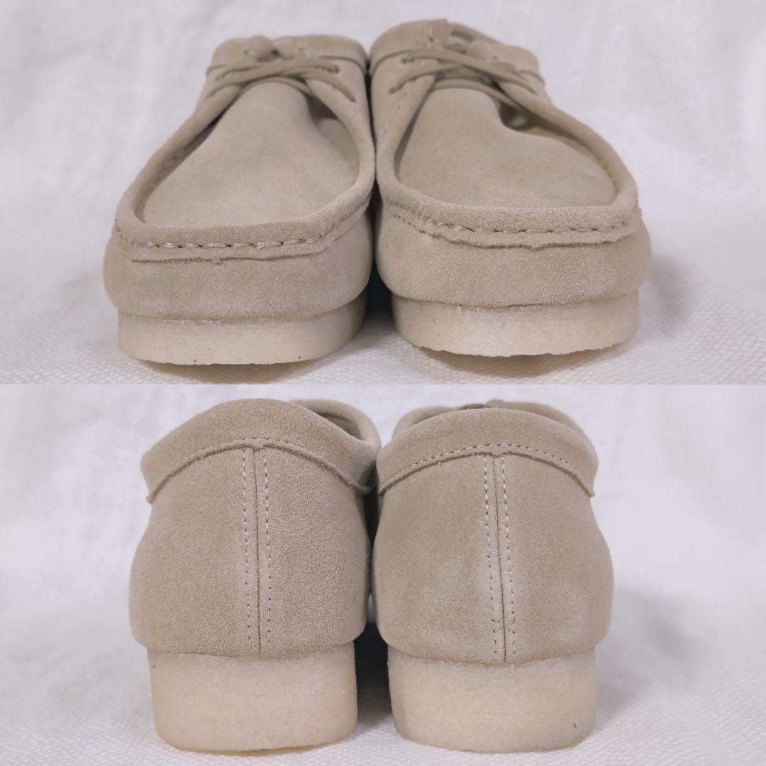 パパスPapasワラビータイプスウェードレザーブーツシューズ40Mサンドベージュ